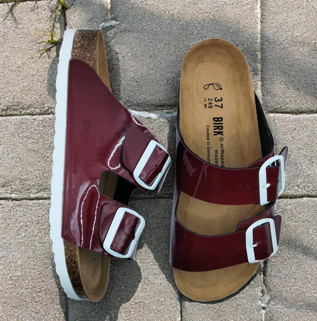 ARIZONA BORDEAUX VERNIS EVA BLANC