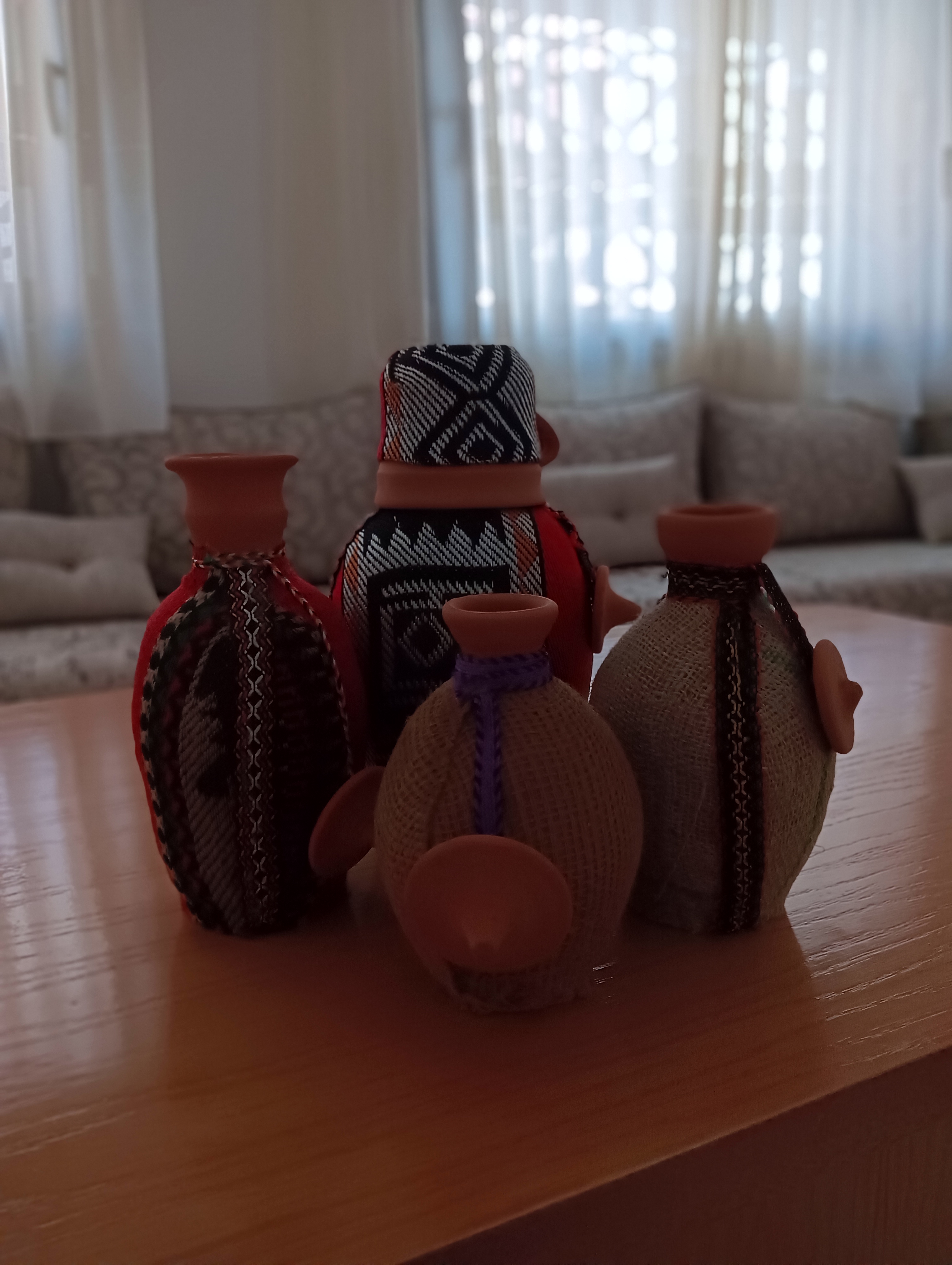 Bouteille en argile