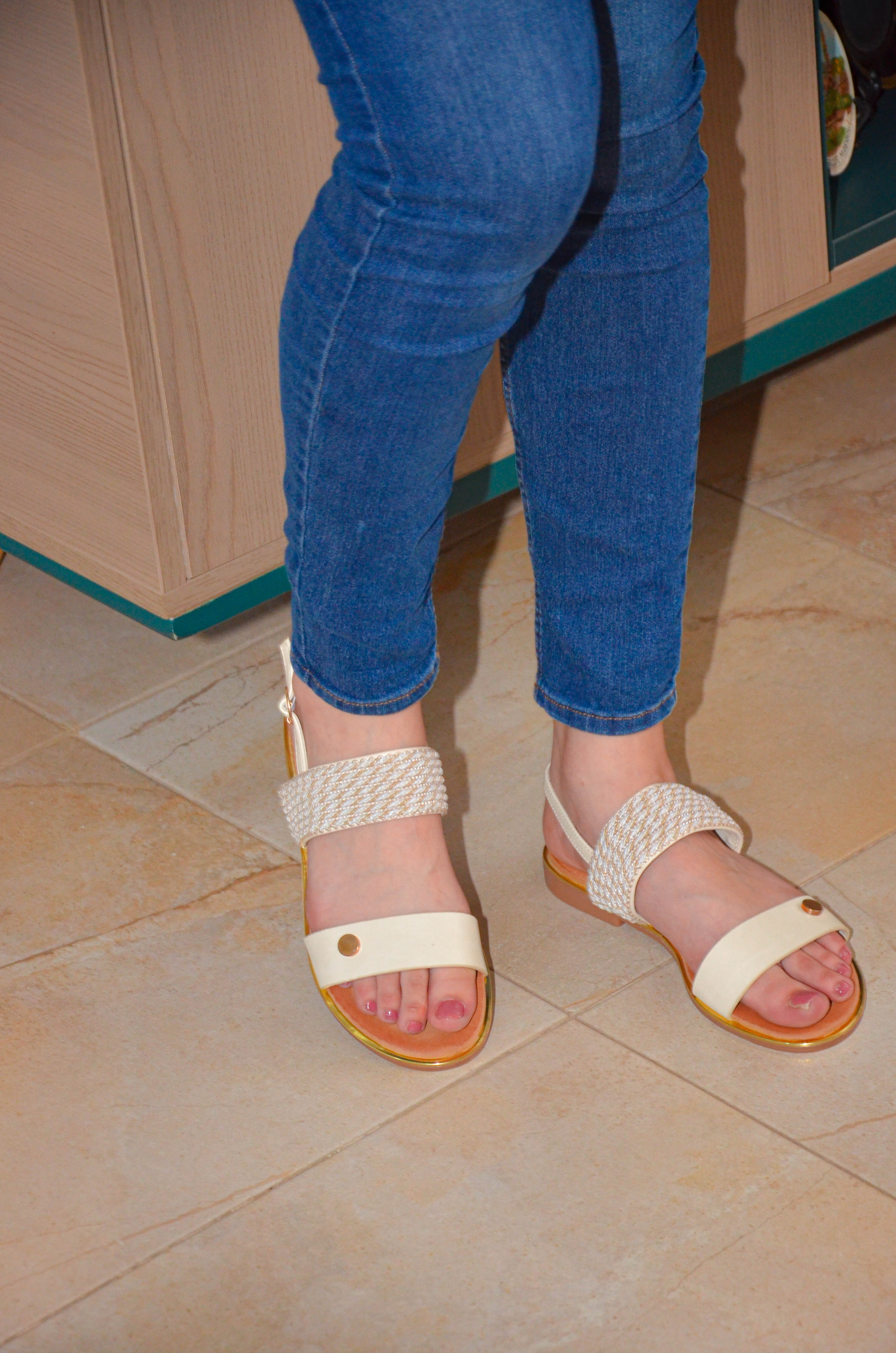 SANDALE 3860-3 BEIGE