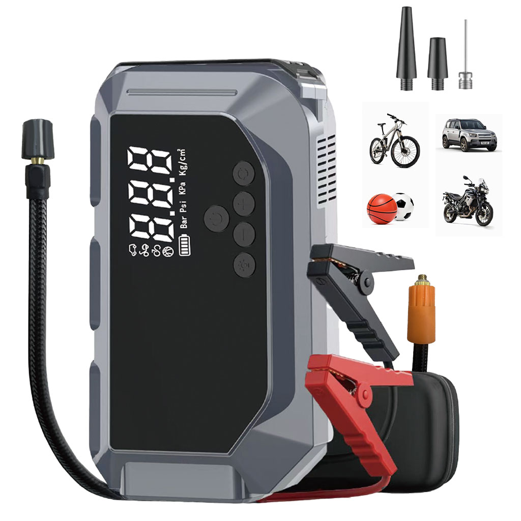Booster Batterie et Compresseur d'Air Intelligent 12V avec Ăcran LCD CTC-936T - Ù
ÙÙŰč ۚ۷ۧ۱ÙŰ© ۧÙŰłÙۧ۱۩ ÙŰŹÙۧŰČ Ű§ÙŰ·Ùۧ۱ۊ ۧÙÙ
ŰȘÙۧÙ
Ù 2 ÙÙ 1 Ù
Űč Ù
۶۟۩ ÙÙۧۥ ۰ÙÙŰ© Ùێۧێ۩ ۱ÙÙ
ÙŰ©