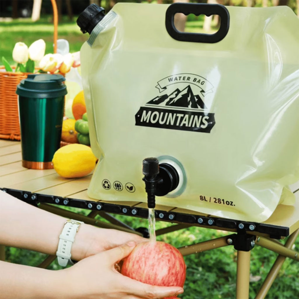 RĂ©servoir d'Eau Pliable 8L Portable pour Camping et RandonnĂ©e - ŰźŰČŰ§Ù Ù
ÙŰ§Ù ÙŰ§ŰšÙ ÙÙŰ·Ù ŰłŰčŰ© 8 ÙŰȘ۱ ÙÙ۱ŰÙۧŰȘ ÙۧÙ۟۱ۏۧŰȘ