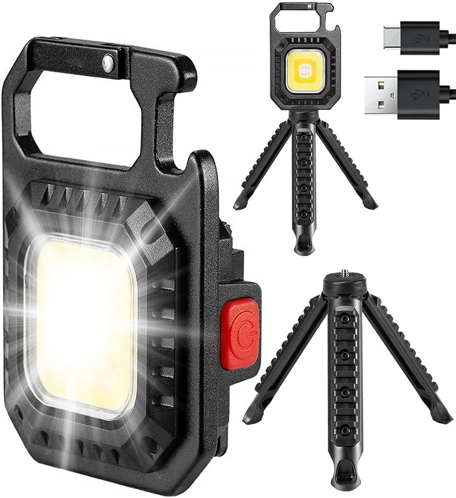 Mini Lampe de Poche COB LED Portable Rechargeable avec TrĂ©pied - Ù
Ű”ŰšŰ§Ű Ù
ŰȘŰčŰŻŰŻ ۧÙÙŰžŰ§ŰŠÙ Ù
Űč ŰۧÙ
Ù