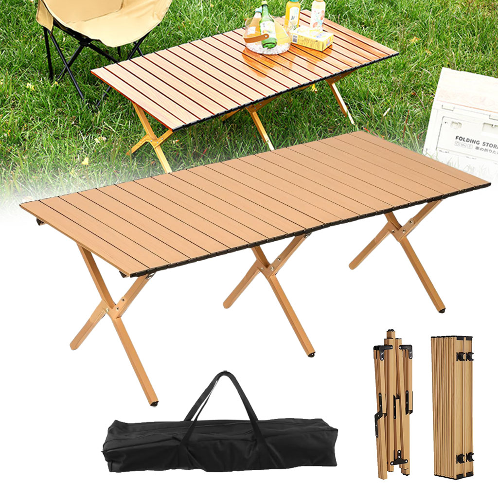 Table de Camping Pliante en Aluminium avec Design Grain de Bois - ۷ۧÙÙŰ© ŰȘŰźÙÙÙ
ŰŁÙÙ
ÙÙÙÙ
ÙۧۚÙŰ© ÙÙŰ·Ù ŰšŰȘŰ”Ù
ÙÙ
۟ێۚÙ