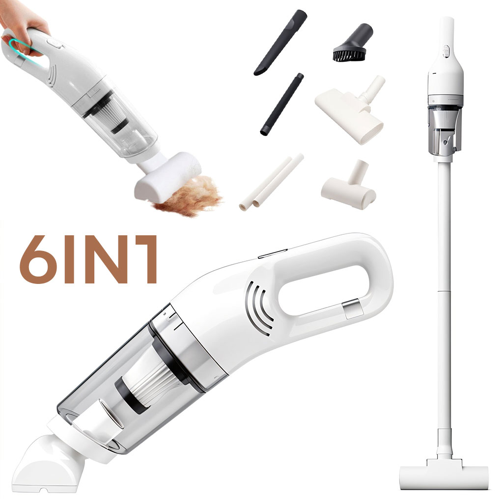 Aspirateur Portable Multifonction 6en1 JB-168 batterie 1800 mAh Filtre HEPA - Ù
ÙÙ۳۩ ÙÙ۱ۚۧۊÙŰ© Ù
ŰÙ
ÙÙŰ©