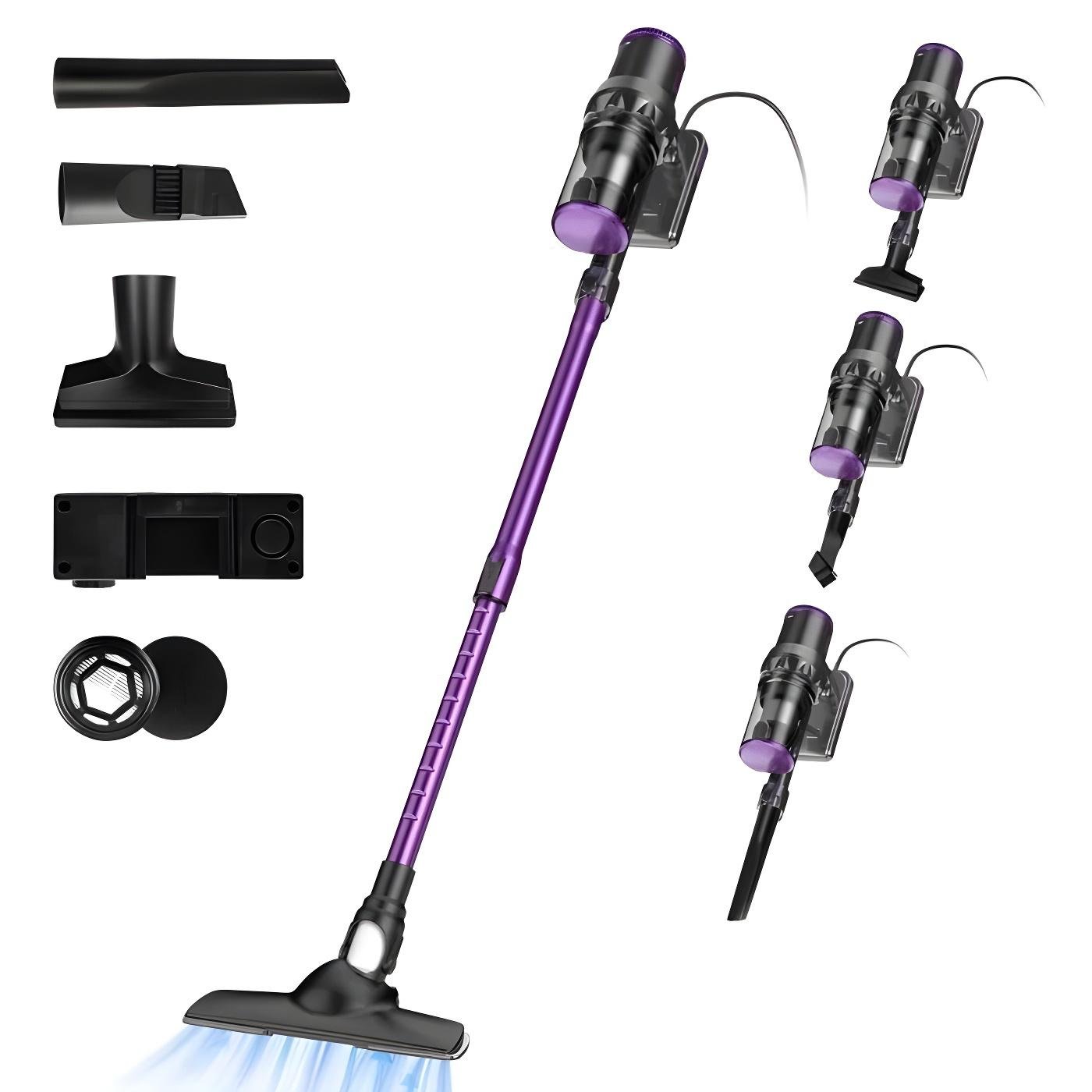 Multismart Aspirateur Balai Filaire Sans Sac 500W 5 en 1 avec Aspirateur Ă Main - 18KPa - Ù
ÙÙ۳۩ ÙÙ۱ۚۧۊÙŰ© ÙŰŻÙÙŰ©