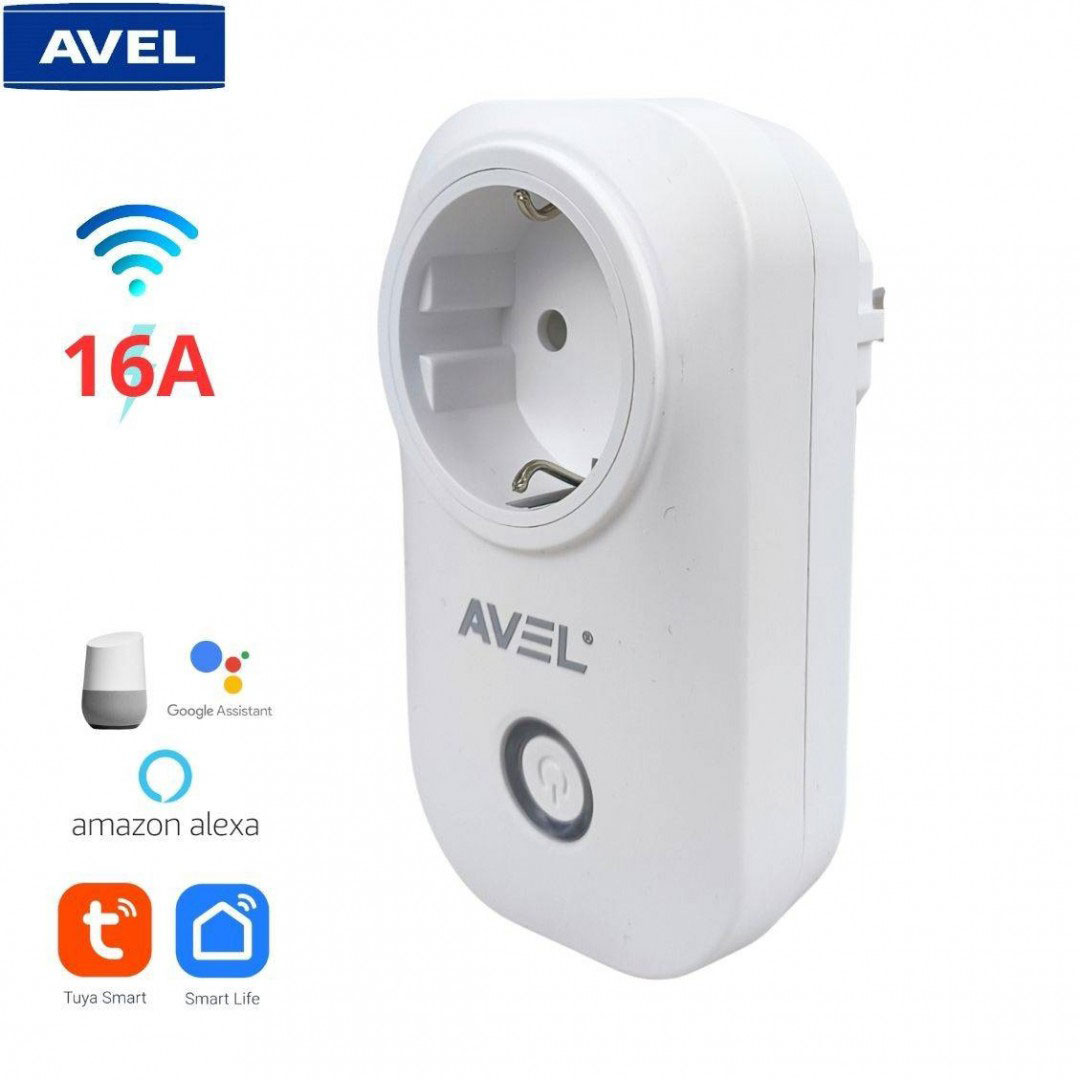 AVEL Prise intelligente WiFi avec commande vocale GM - Ù
Ùۚ۳ ۷ۧÙŰ© ۰ÙÙ (ÙÙÙÙ)