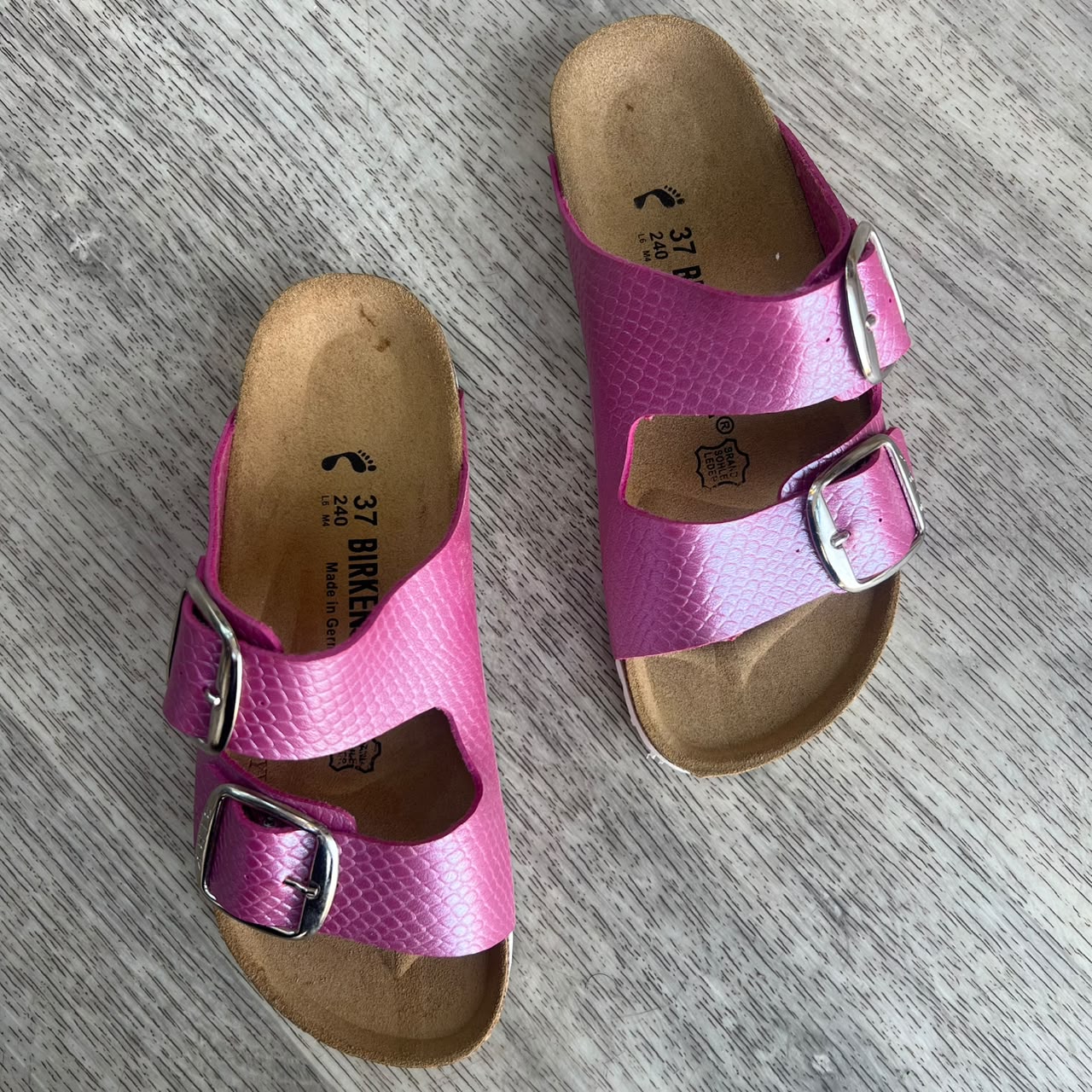 ARIZONA ROSE CROCO EVA BLANC