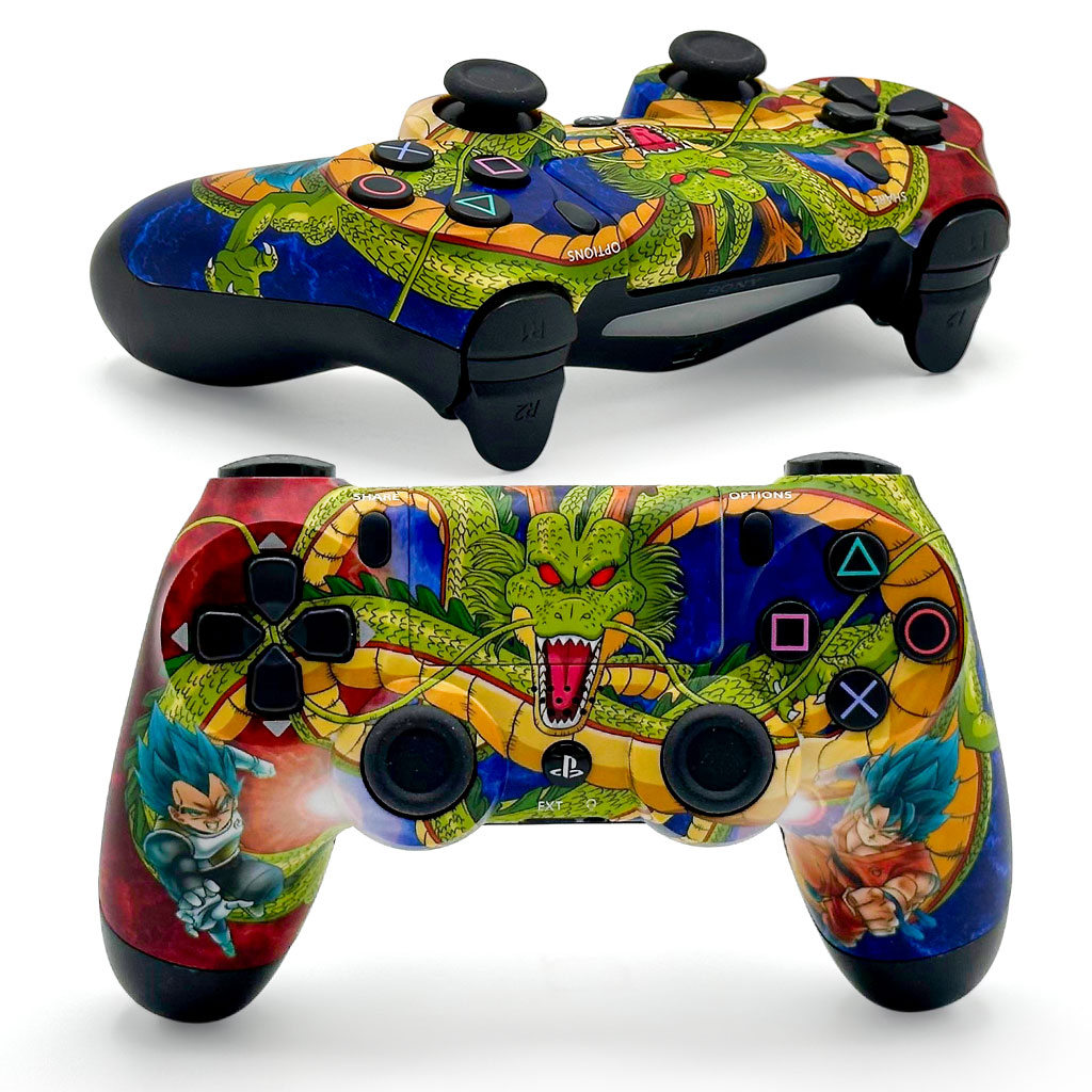 SONY DualShock Manette PS4 Sans Fil, Batterie Rechargeable (High Copy) â Edition Dragon Ball Z