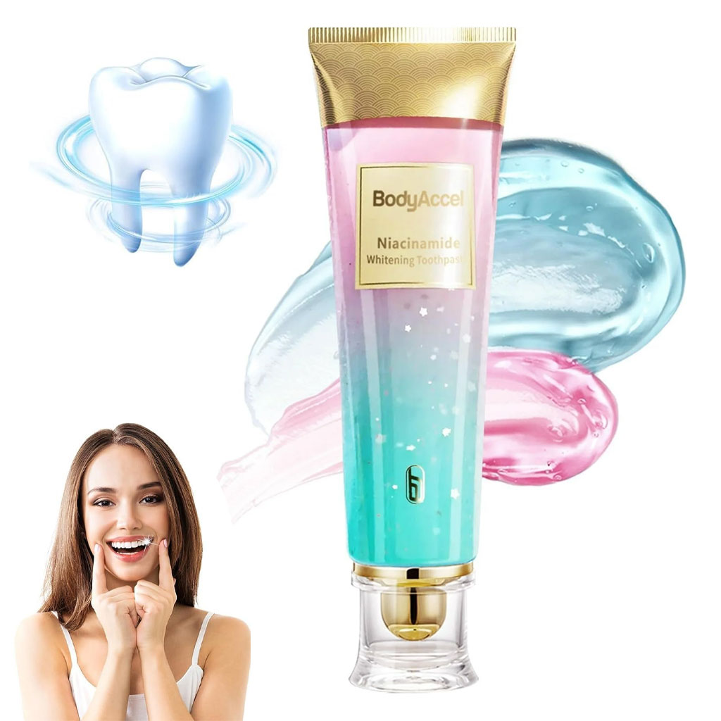 Dentifrice blanchissant Ă la niacinamide BodyAccel â Ù
ŰčŰŹÙÙ ŰȘŰšÙÙ۶ ۧÙŰŁŰłÙۧÙ