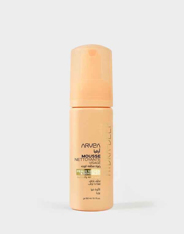MOUSSE NETTOYANTE VISAGE HYDRA-DEEP PEAUX SÈCHES & SENSIBLES