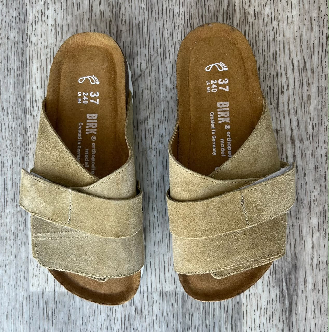 KYOTO CUIR SABLE EVA BLANC F