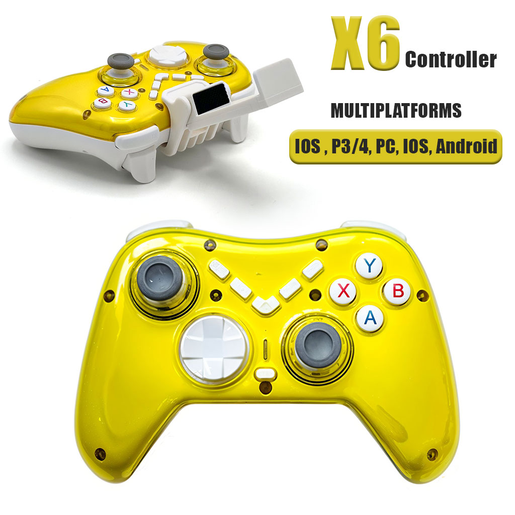 Manette de Jeu Sans Fil X6 Compatible P4,P3, Android, iOS, PC, Switch, TV Box â ÙŰŻ ŰȘŰÙÙ
Ùۧ۳ÙÙÙŰ©