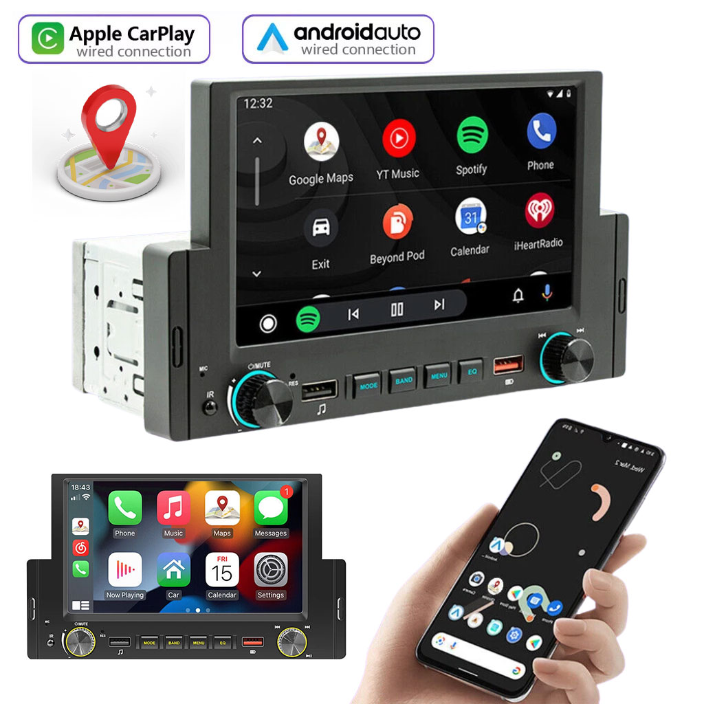 Autoradio Ă Ă©cran tactile avec Apple CarPlayer Android Auto et GPS IntĂ©grĂ© â ŰŹÙۧŰČ Ű±Ű§ŰŻÙÙ ÙÙŰłÙۧ۱۩