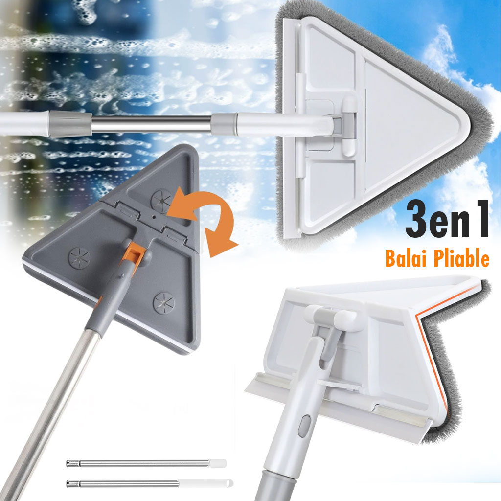 Vadrouille de Nettoyage avec Manche Long Pliable Ă 180° avec Grattoir â Ù
Ù
ŰłŰŰ© Ù
Ù Ù
ÙÙ۱ÙÙÙۚ۱ ÙÙŰȘÙŰžÙÙ ÙÙ ŰŁŰ”ŰčŰš ۧÙÙ
Ùۧ۷Ù