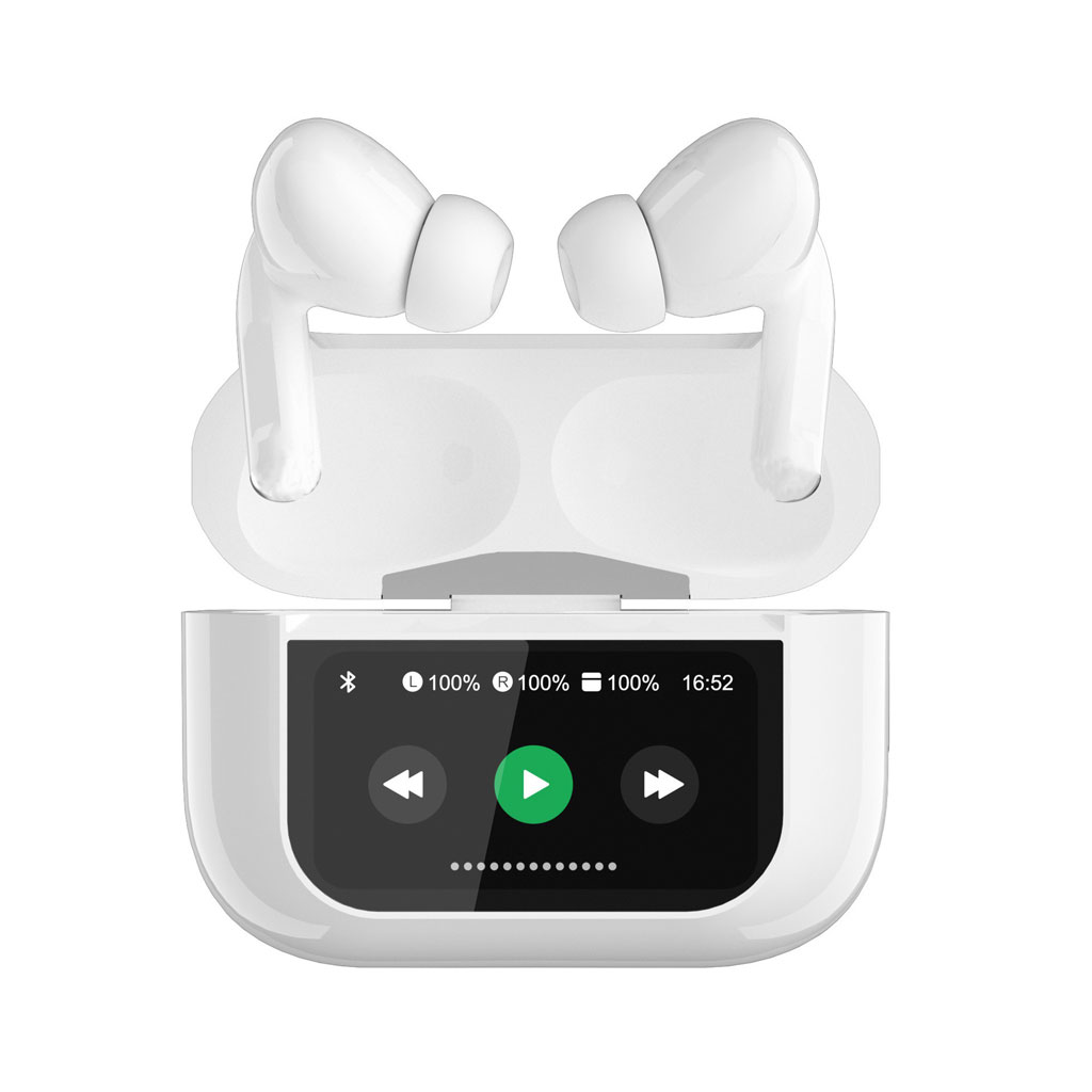 Ăcouteur Bluetooth Ăcran tactile LCD couleur intelligent ANC RĂ©duction du bruit