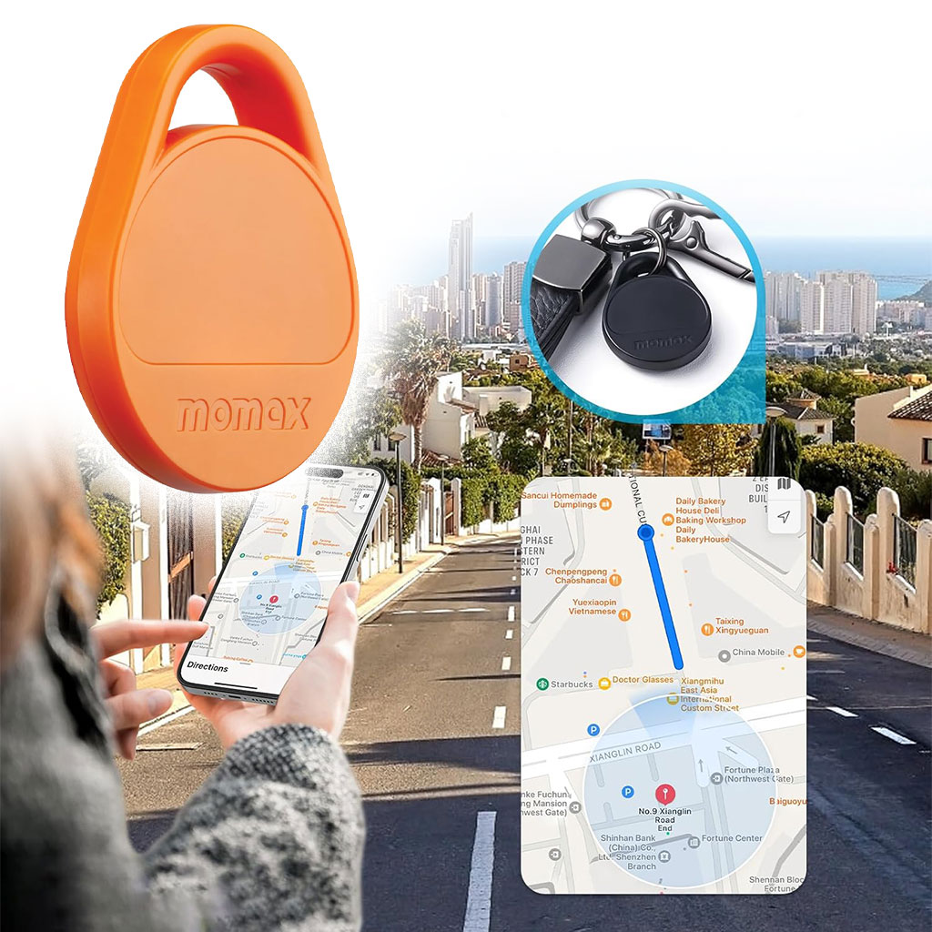 MOMAX Smart Tag Tracker Fonctionne avec lâapplication Apple Find My â ŰŹÙۧŰČ ŰȘŰčÙŰš ۰ÙÙ