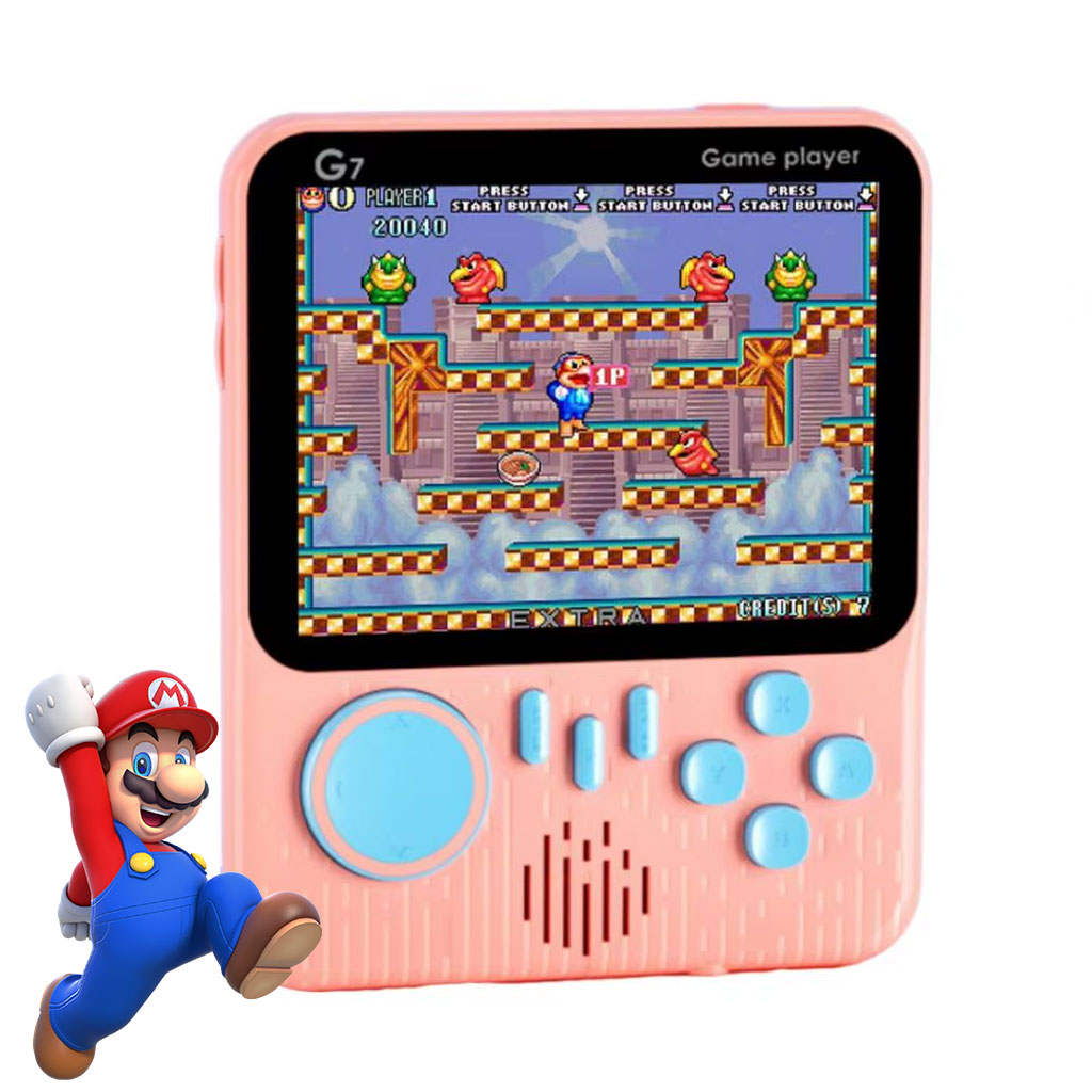 Console de jeu portable G7 avec 650 jeux intégrés – جهاز ألعاب كلاسكية