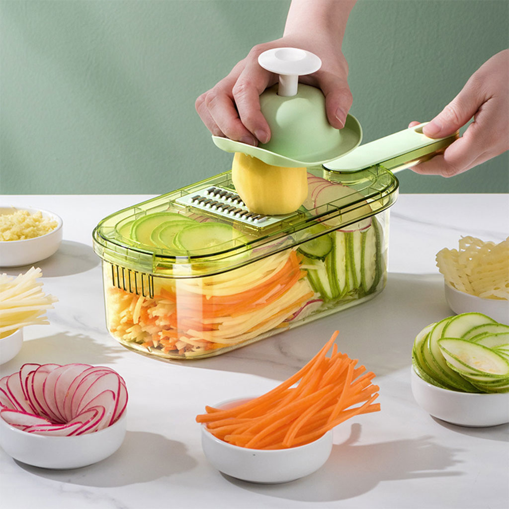 Mandoline Ă lĂ©gumes professionnelle avec 5 lames et rĂ©cipient â Ù۷ۧŰčŰ© ۟۶۱ ÙÙ Ű§ÙÙ
۷ۚ۟