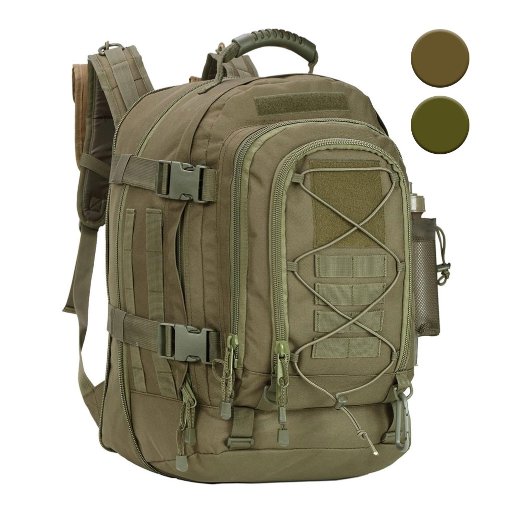 Sac à Dos de randonnée Rucksack Large Capacity 60L JRD5 + Matelas pliable Cadeau