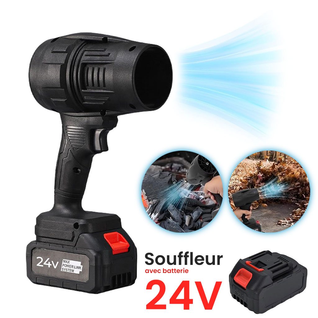 Souffleur Ă Jet Turbo Portable avec Batterie Lithium 24V- ÙۧÙŰź ÙÙۧۥ ŰŹŰŻ ÙÙÙ