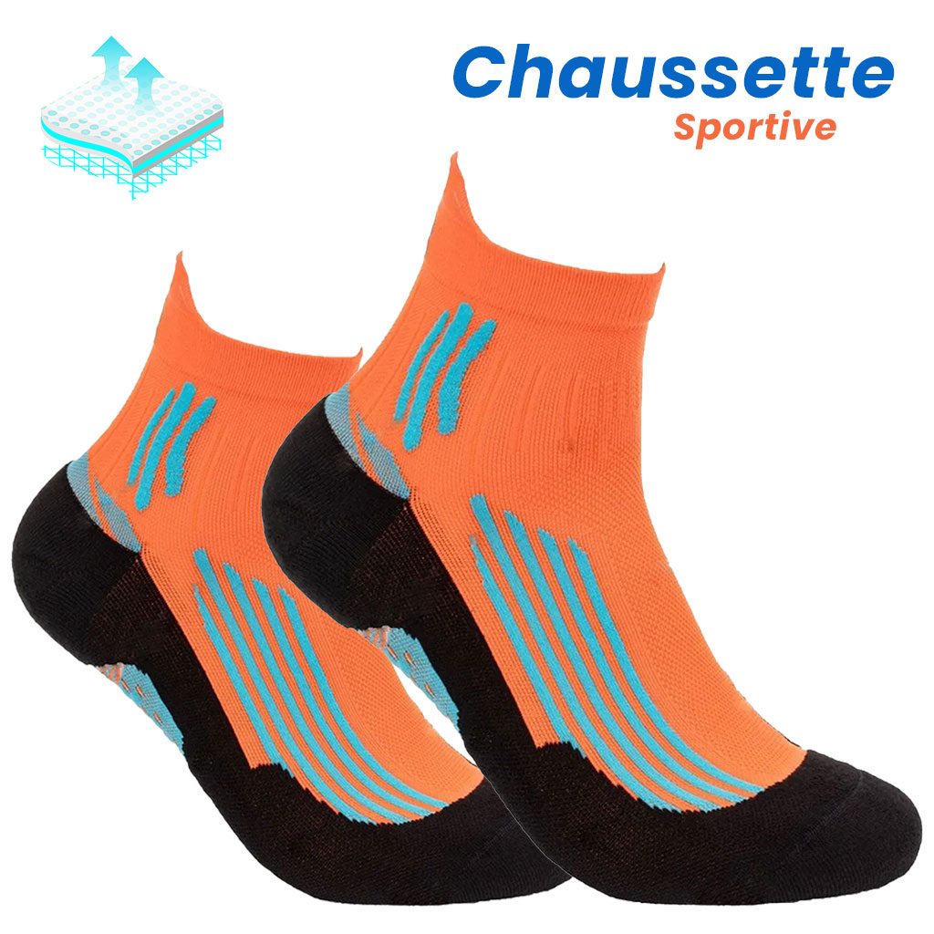 Chaussettes de Sport Ă la Cheville AntidĂ©rapant Orange â ŰŹÙۧ۱ۚ ۱Ùۧ۶ÙŰ© ŰșÙ۱ ÙۧۚÙŰ© ÙÙŰ„ÙŰČÙۧÙ