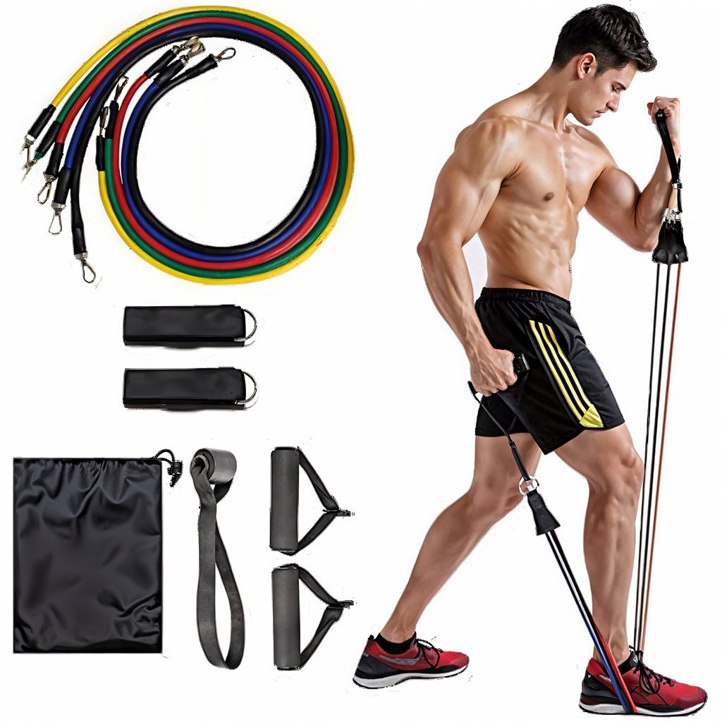 Cordes Ă©lastiques de musculation Ensemble de bandes pour sport 11Pcs (5Kg-45Kg) â Ű·ÙÙ
ۧÙŰȘۯ۱ÙŰš ۧÙÙ
ÙŰČÙÙ