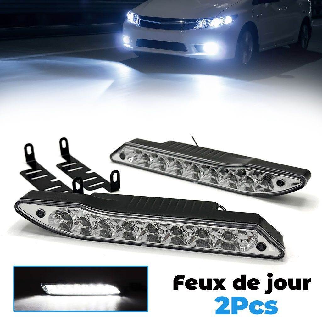 Feux de jour anti-brouillard Standard pour voiture 2 pcs - ۣ۶Ùۧۥ ÙÙۧ۱ÙŰ© ÙÙŰłÙۧ۱۩
