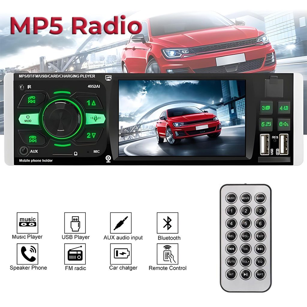 Autoradio MP5 4.1 Pouces FM Radio Ecran HD NO4053AI â Ù
ŰŽŰșÙ Ű±Ű§ŰŻÙÙ Ű§ÙŰłÙۧ۱ۧŰȘ