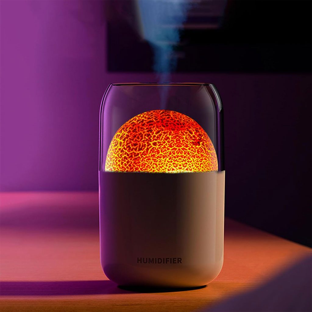 Diffuseur dâarĂŽmes Effet Volcan Lumineux 300ML