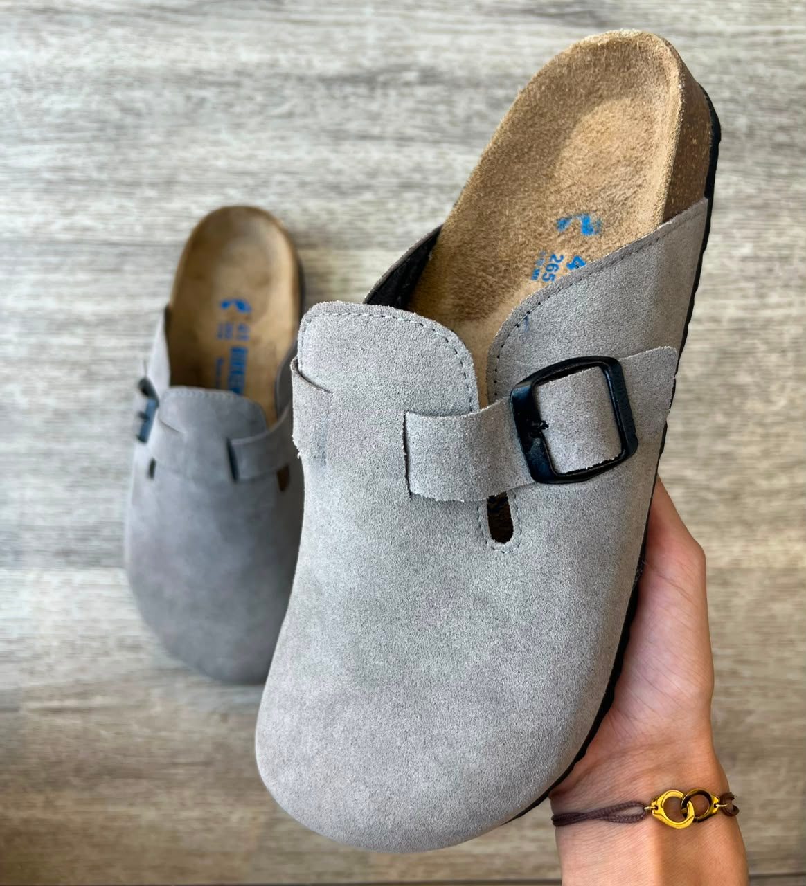 BOSTON NUBUCK GRIS