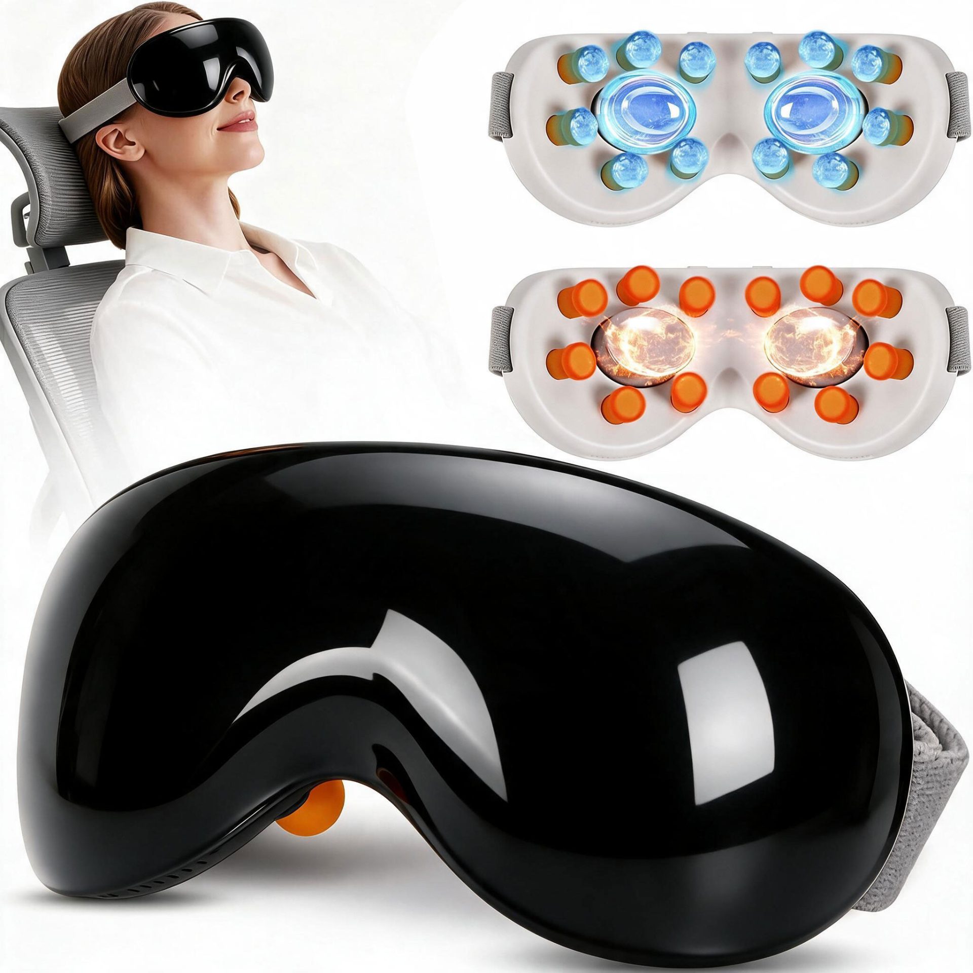 Masseur Oculaire Intelligent 12 NĆuds Compresses Chaudes et Froides Musique IntĂ©grĂ©e - ŰŹÙۧŰČ Ù
۳ۧۏ ۧÙŰčÙÙ Ű§Ù۰ÙÙ Ù
Űč ۟ۧ۔ÙŰ© ۧÙŰȘۚ۱ÙŰŻ ÙۧÙŰ۱ۧ۱۩ ÙۧÙÙ
ÙŰłÙÙÙ