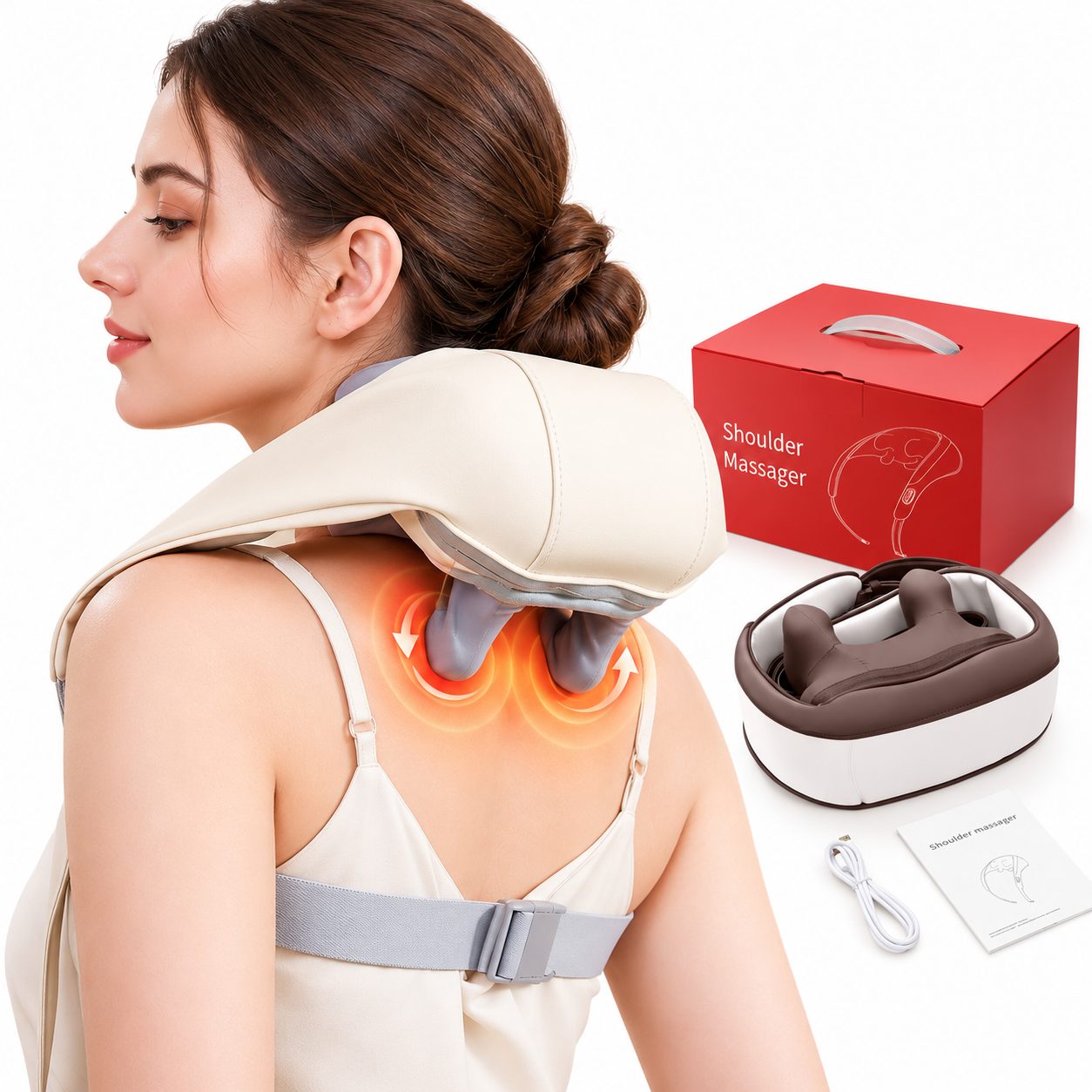 Appareil de Massage Sans Fil pour Cou et Ăpaules avec Chaleur Apaisante SH-168 - ŰŹÙۧŰČ Ù
۳ۧۏ ۧÙ۱Ùۚ۩ ÙۧÙÙŰȘÙÙÙ Ű§ÙÙۧ۳ÙÙÙ Ù
Űč ۟ۧ۔ÙŰ© ۧÙŰȘ۳۟ÙÙ