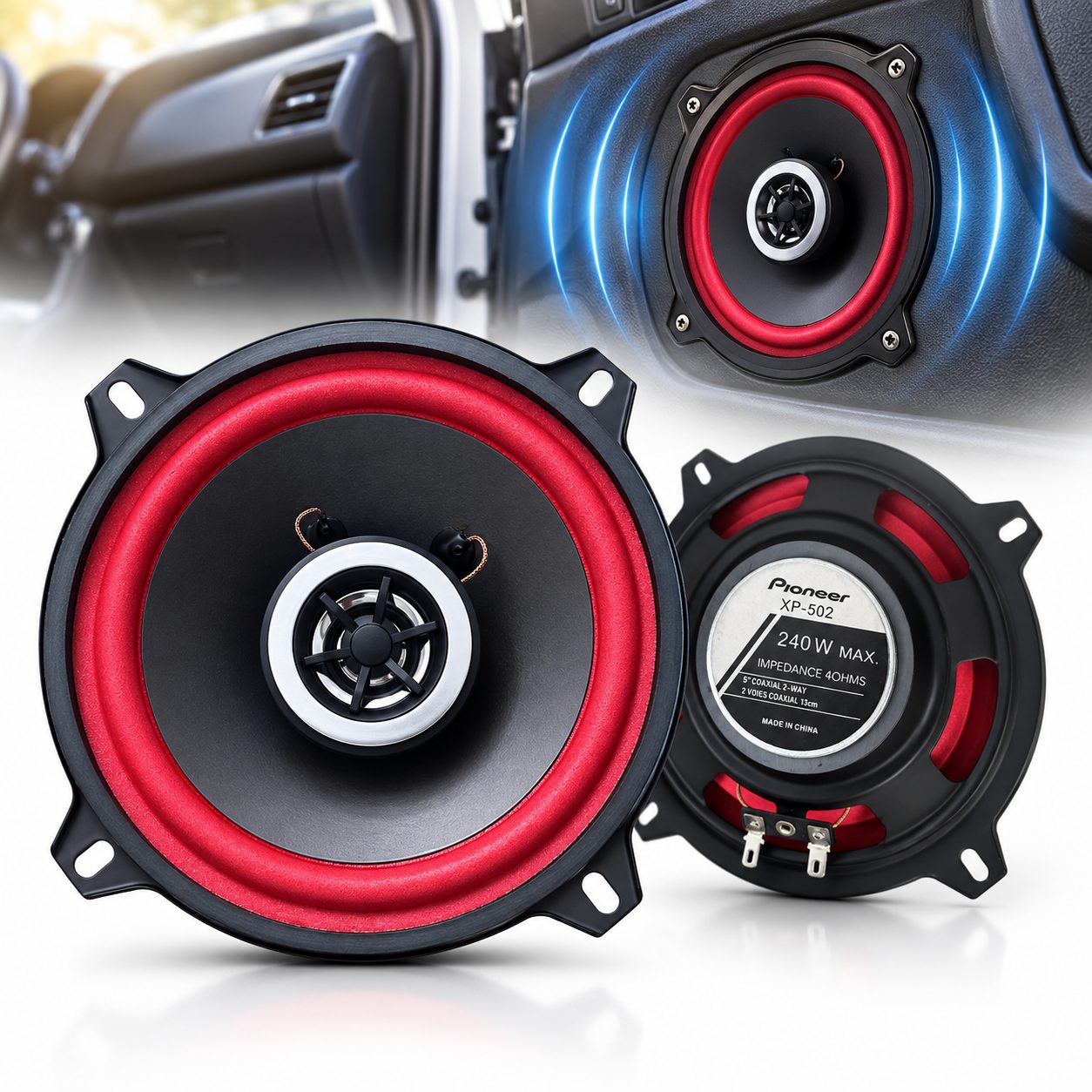 Haut-parleurs de Voiture Pioneer XP-402 4 Pouces 180W 2-Way 1Pcs - Ù
Ùۚ۱ۧŰȘ Ű”ÙŰȘ ÙÙŰłÙۧ۱۩ 4 ŰšÙ۔۩ 180 Ùۧ۷ Ű«ÙۧۊÙŰ© ۧÙۧŰȘۏۧÙ