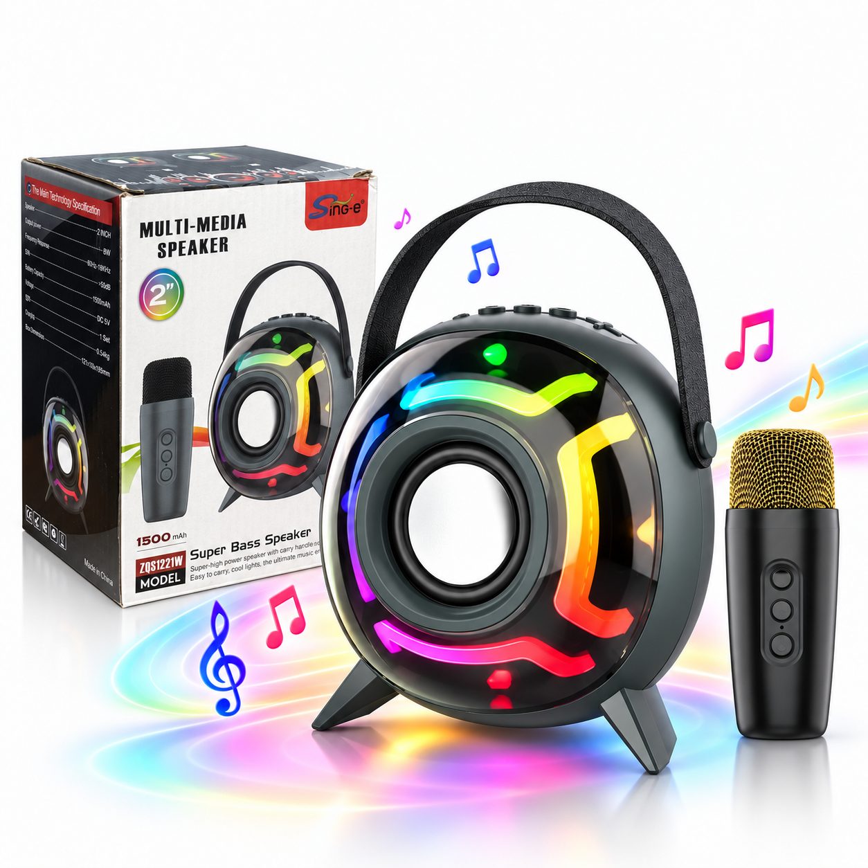 Haut-Parleur Bluetooth Portable avec Microphone Super Bass - Ù
Ùۚ۱ Ű”ÙŰȘ Ù
ŰÙ
ÙÙ Ù
Űč Ù
ÙÙ۱ÙÙÙÙ Ùۧ۳ÙÙÙ ÙŰ”ÙŰȘ ÙÙÙ