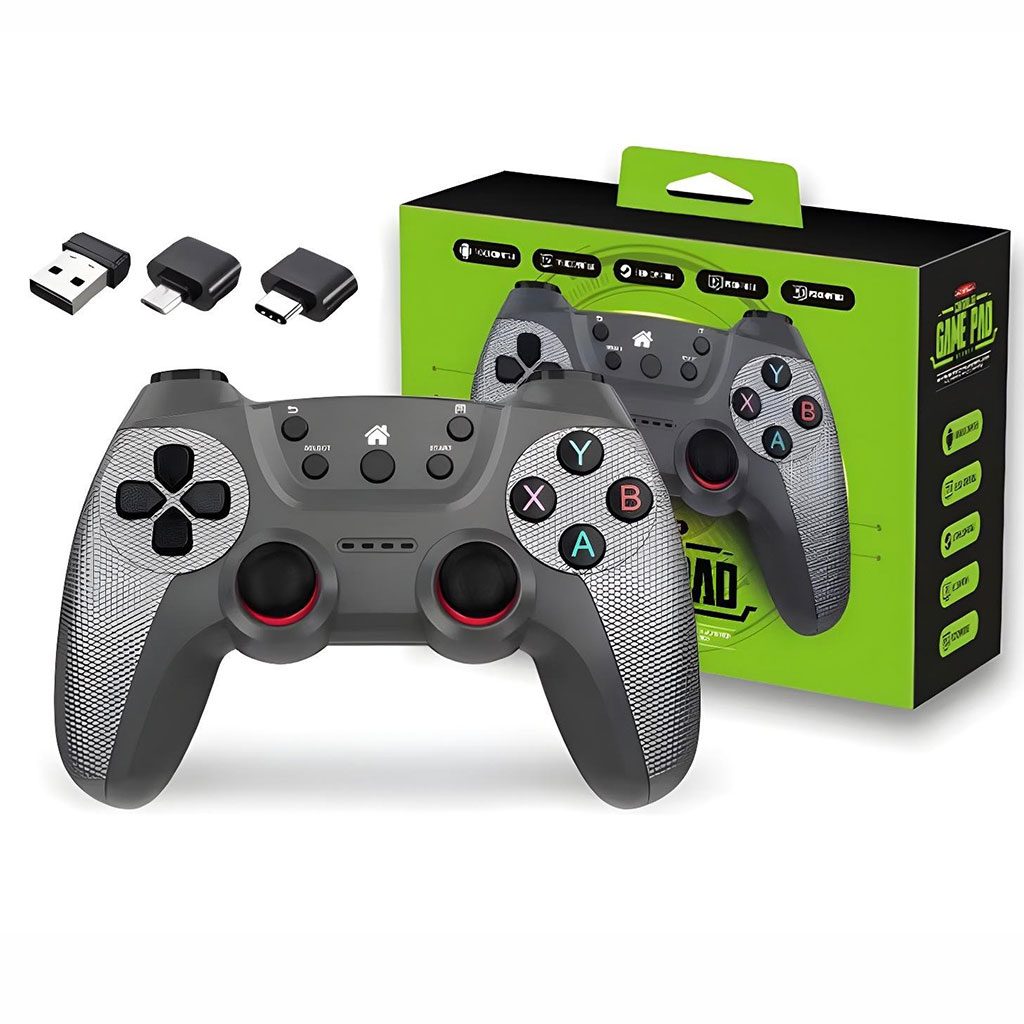Manette de jeu sans fil 2.4G Compatible avec Android TV Box, Steam, PC, TVBOX, PS3 â ÙŰŻ ŰȘŰÙÙ
Ùۧ۳ÙÙÙŰ©