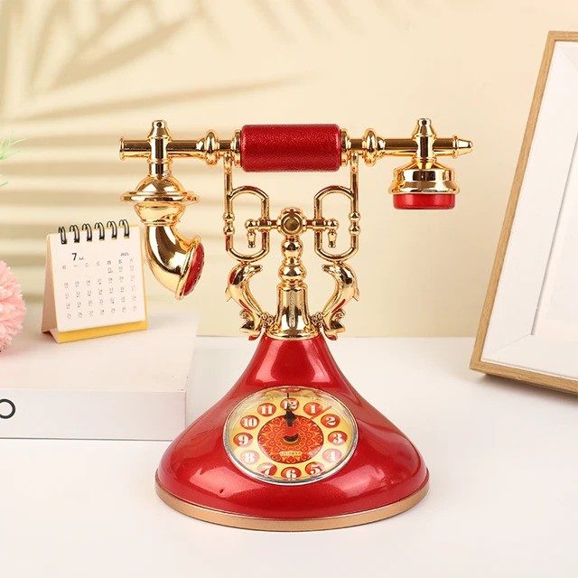 Réveil rétro modèle téléphone pour chronométreur créatif pour la décoration