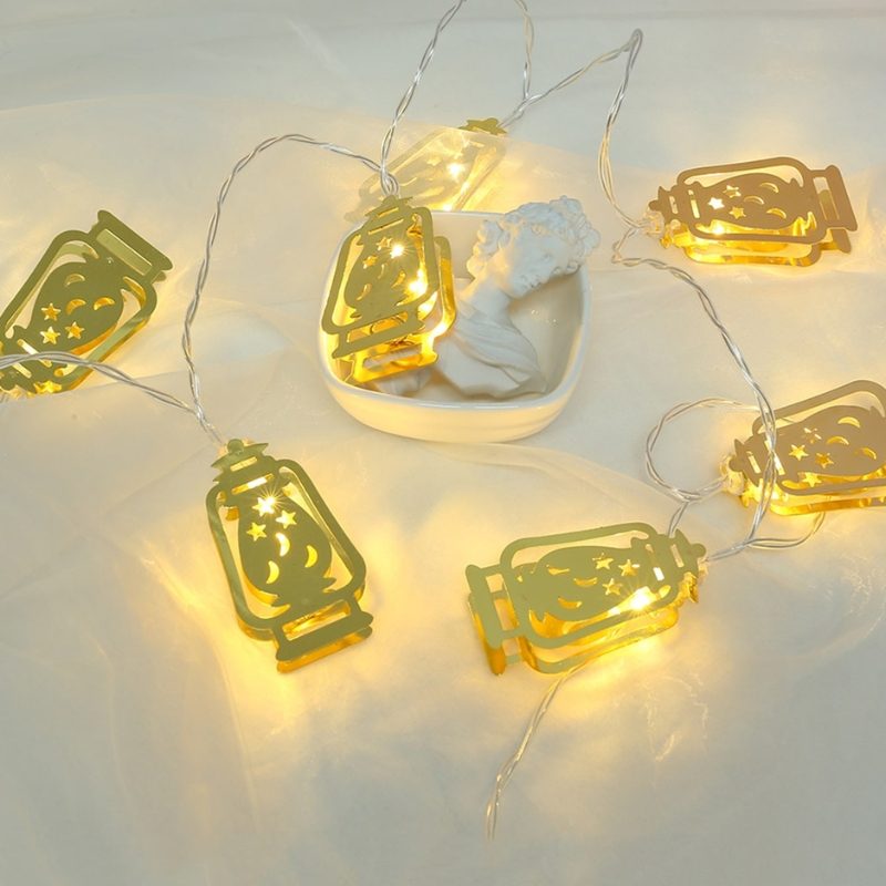 Guirlande lumineuse Fawanis de Ramadan 1.6 M / 10PCS