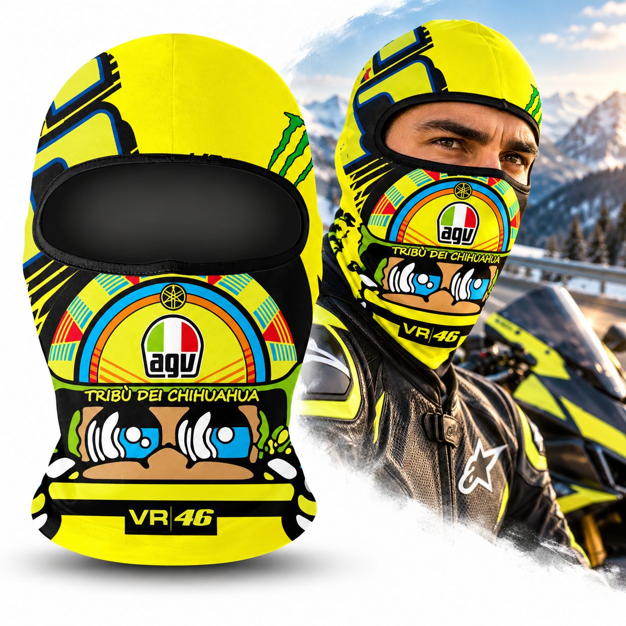 Cagoule Moto Thermique Balaclava VR46