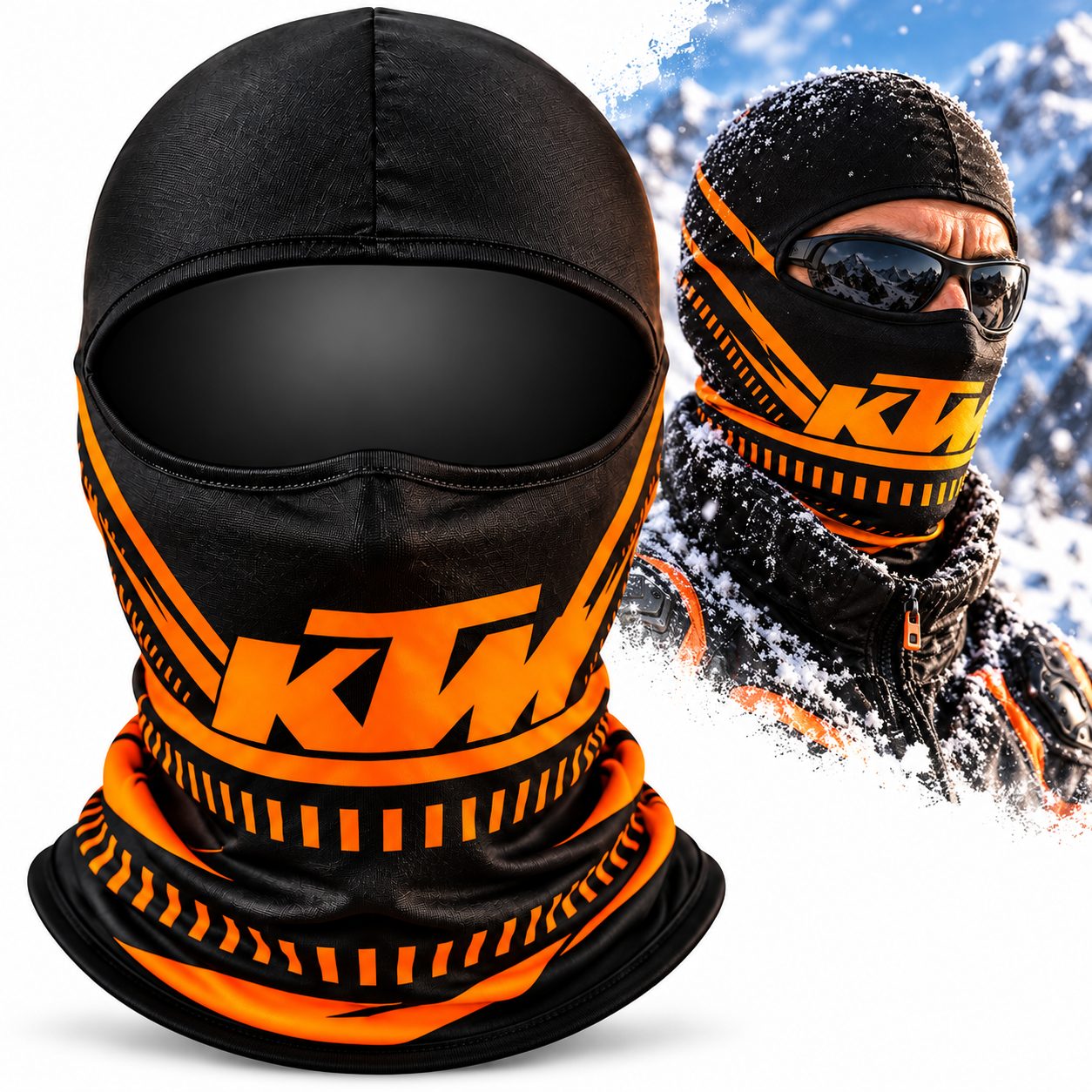 Cagoule Moto Thermique Balaclava KTM