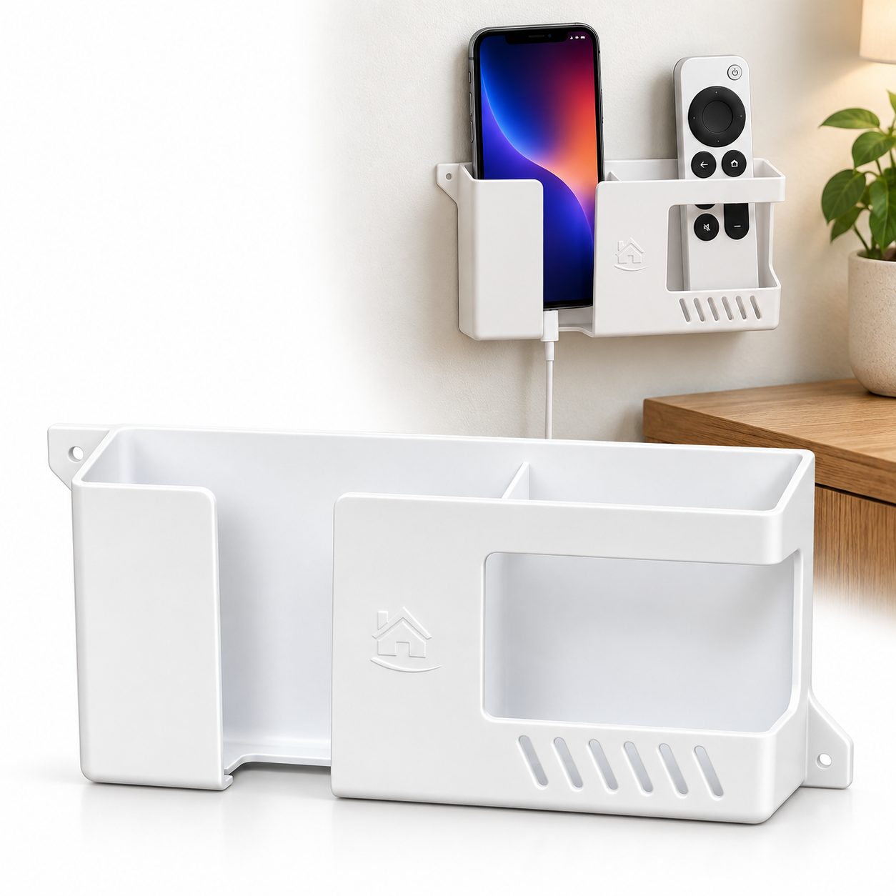 Support Mural pour Smartphone et Télécommande
